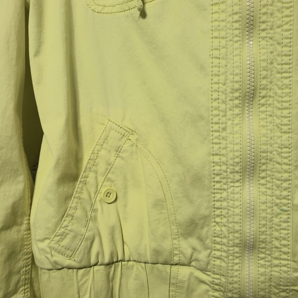 Sonoma Sz Med Lime/Neon Yellow Zip Jacket - Picture 2 of 16